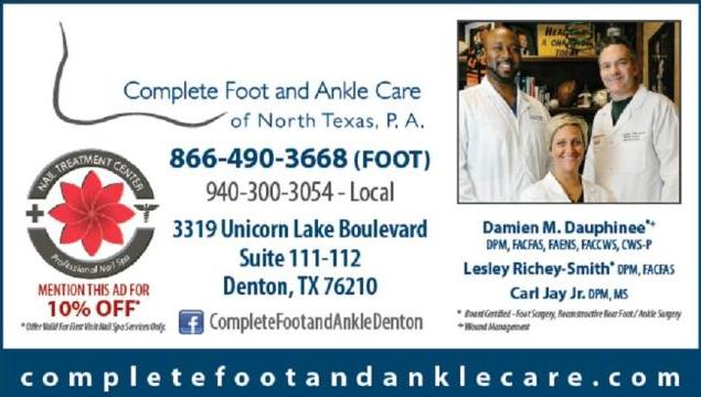 Complete Foot and Ankle Care of North Texas and Nail Treatment Center