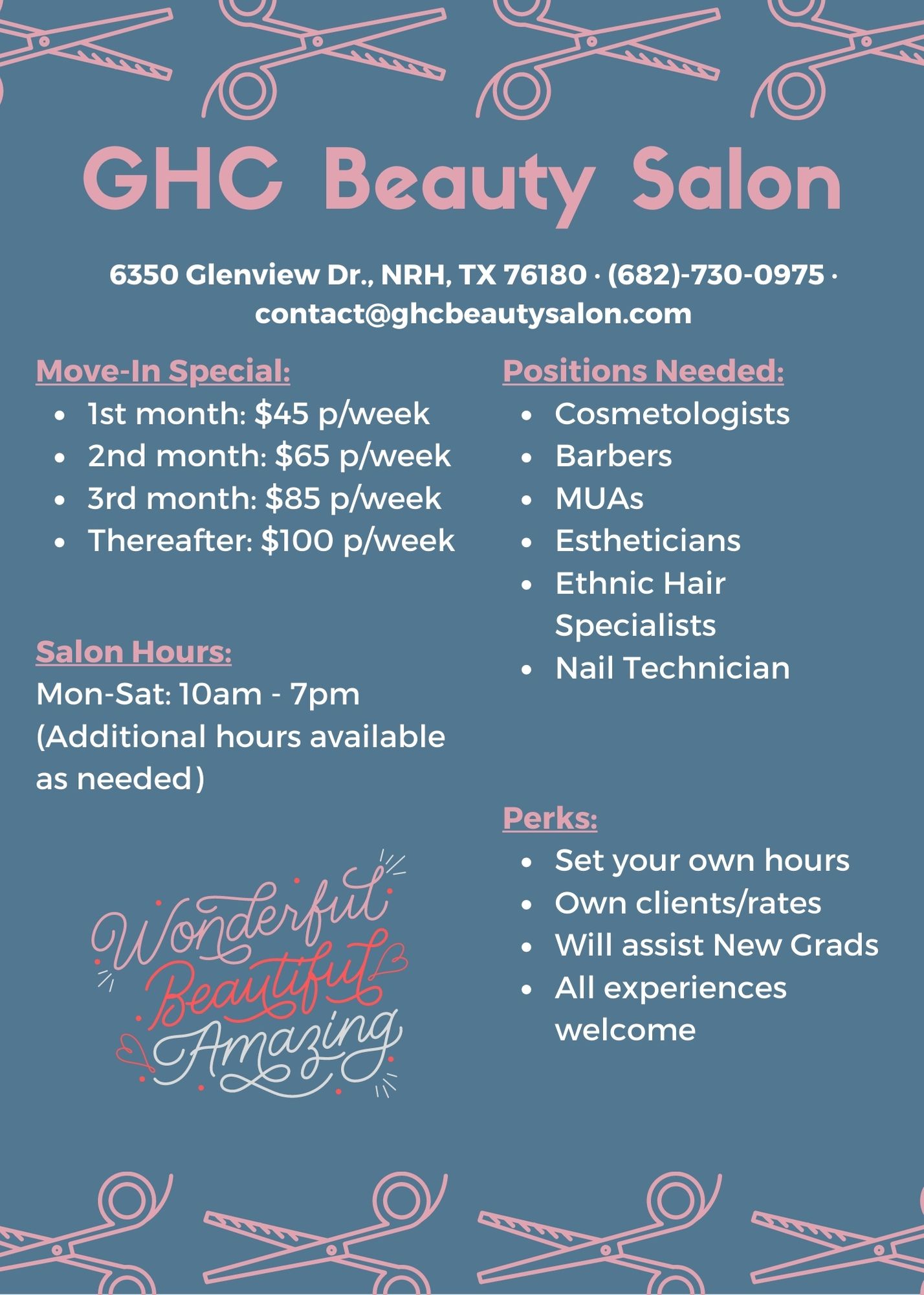 GHC Beauty Salon